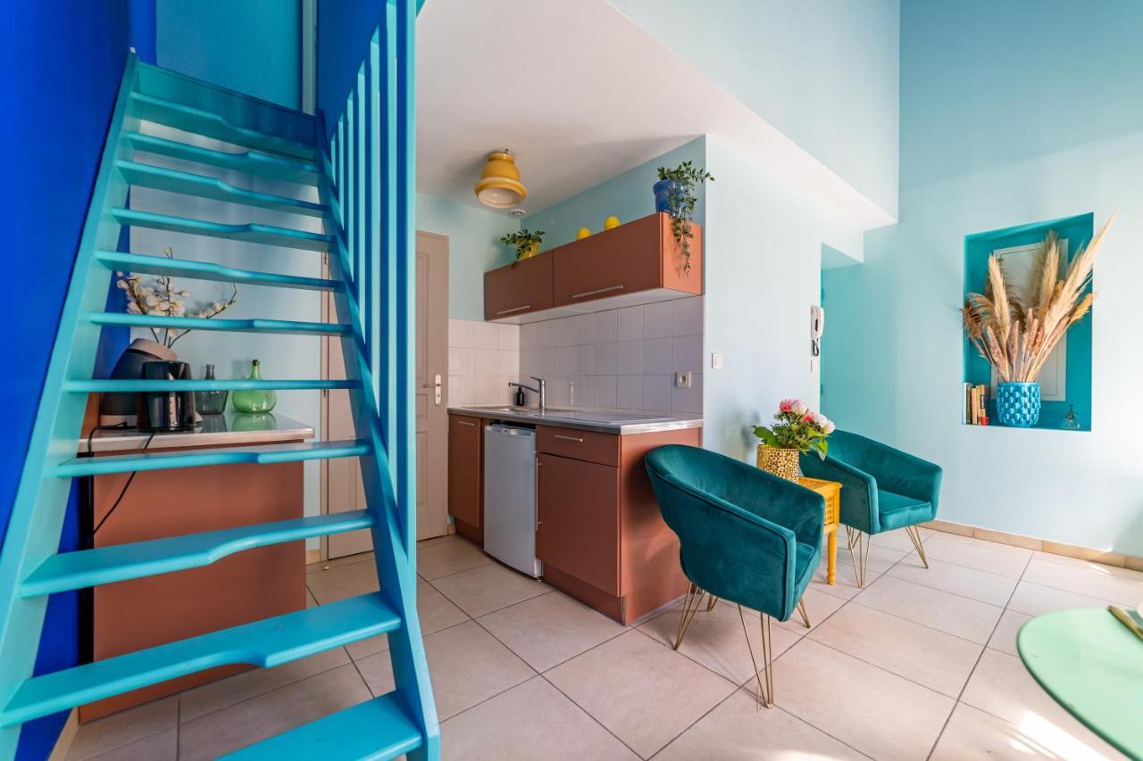 Le Reve Bleu Majorelle - Duplex Sur Les Toits - Une Nuit A Nîmes Eksteriør bilde