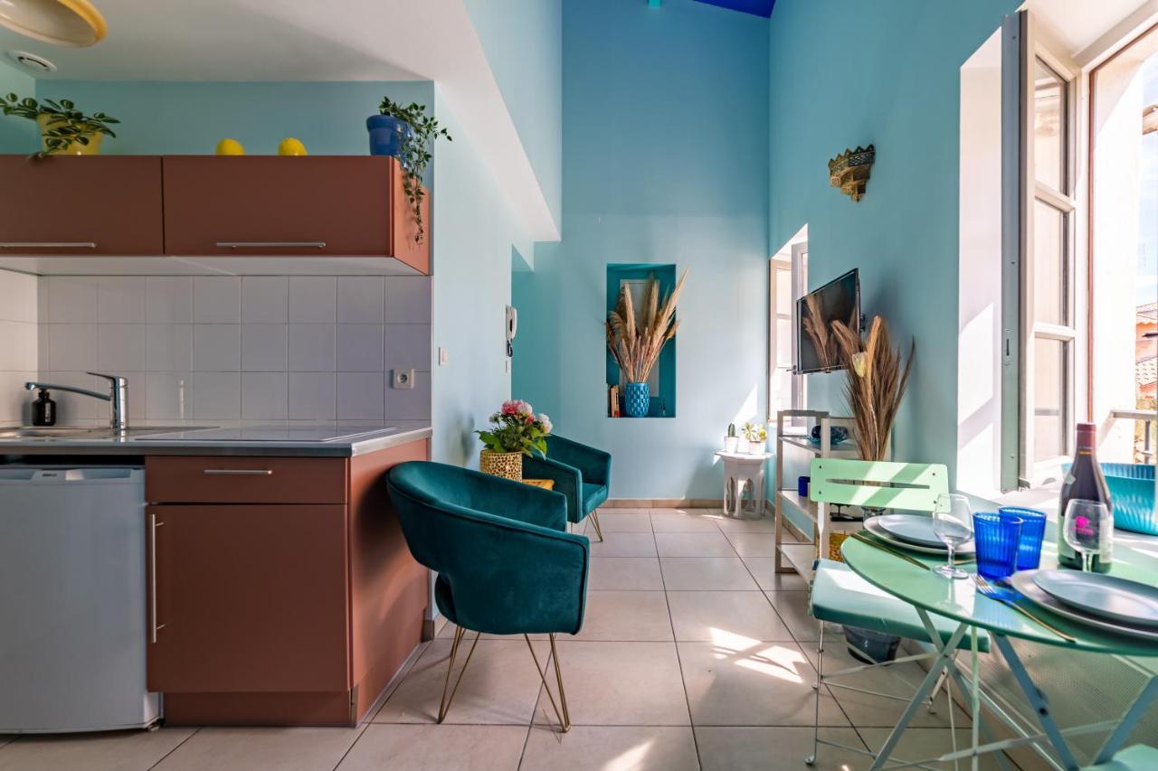 Le Reve Bleu Majorelle - Duplex Sur Les Toits - Une Nuit A Nîmes Eksteriør bilde